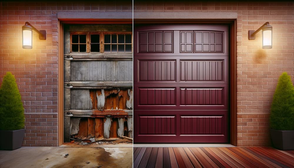 Garage door work in Montclair