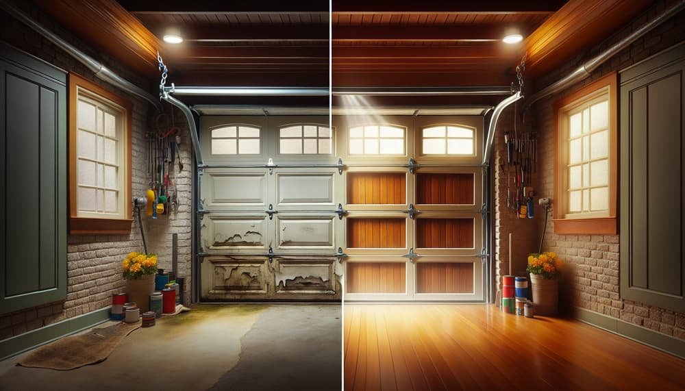 Garage door work in Commerce