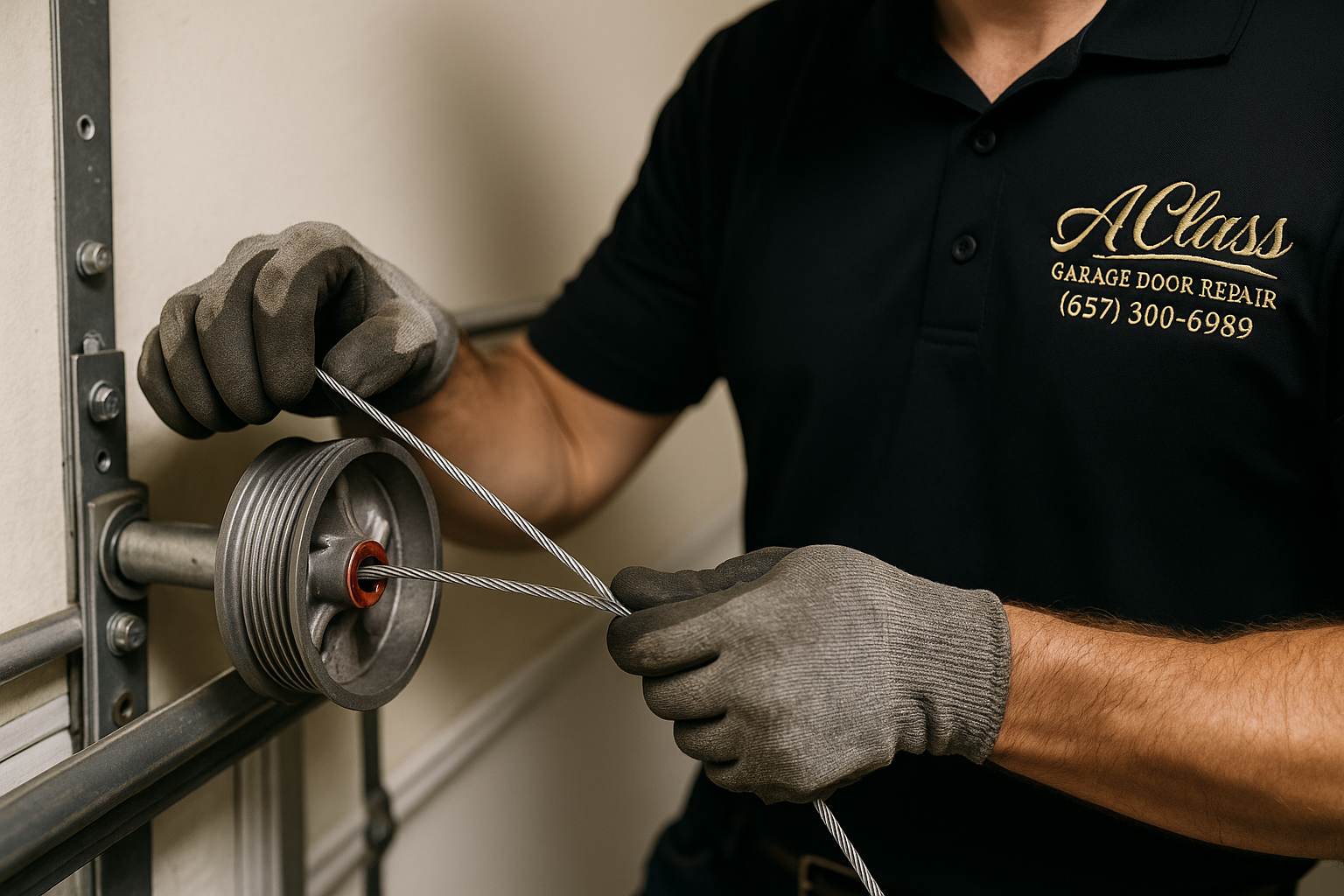 Garage Door Cable Repair in Alhambra