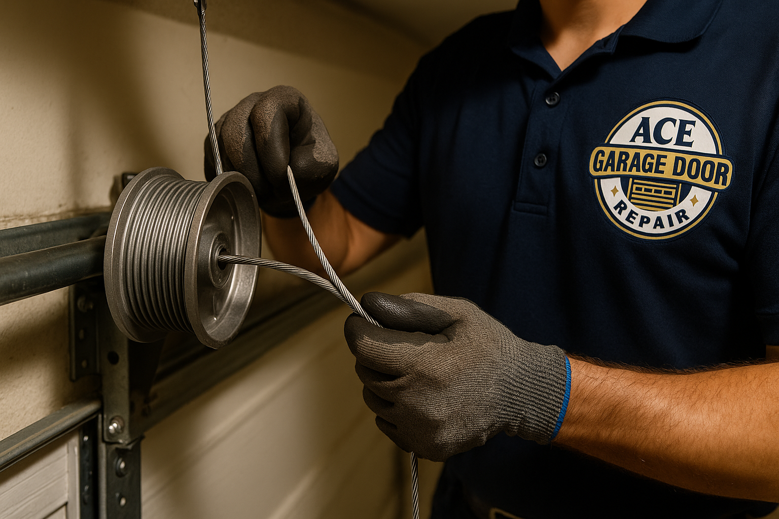 Garage Door Cable Repair in Irwindale