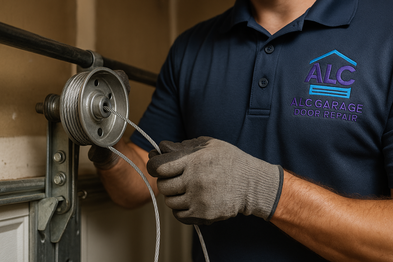 Garage Door Cable Repair in Downey