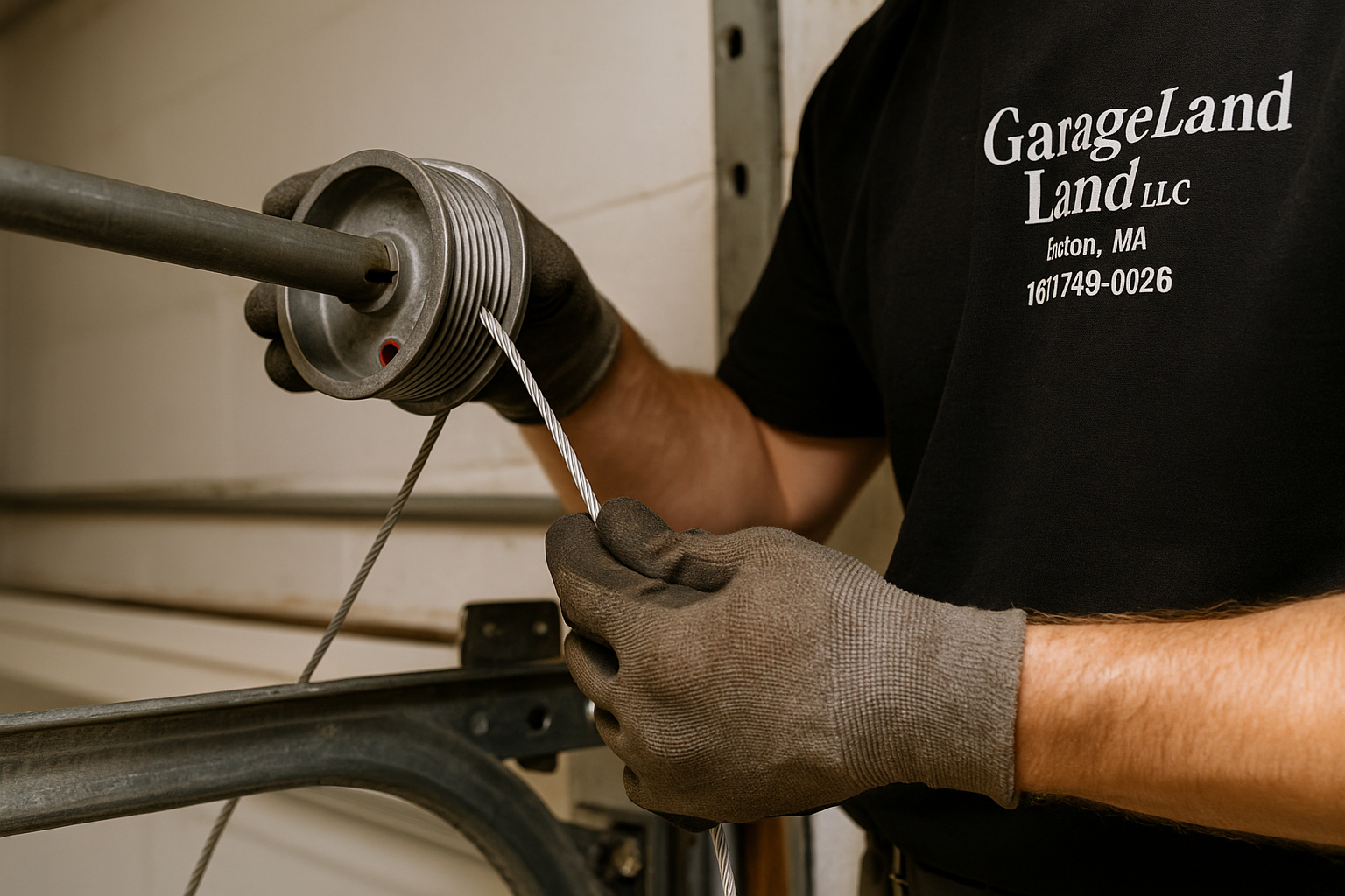 Garage Door Cable Repair in Paramount