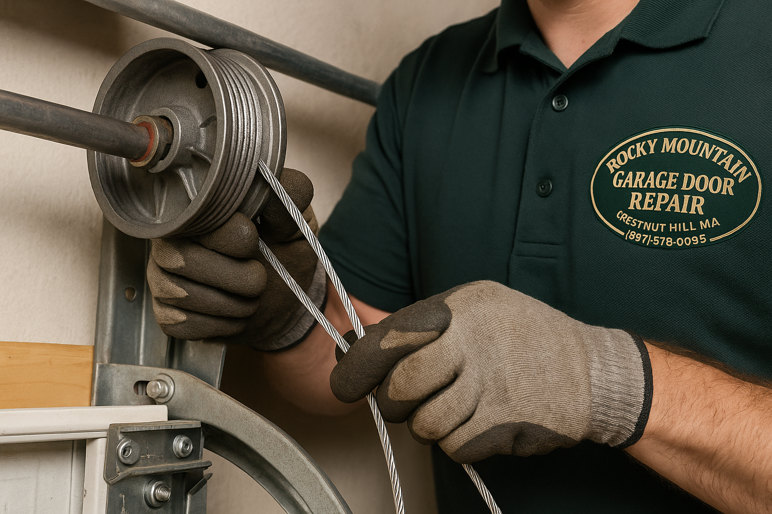 Garage Door Cable Repair in Brea