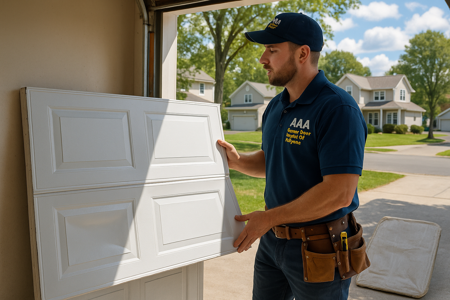 Garage Door Panel Replacement in Baldwin Park