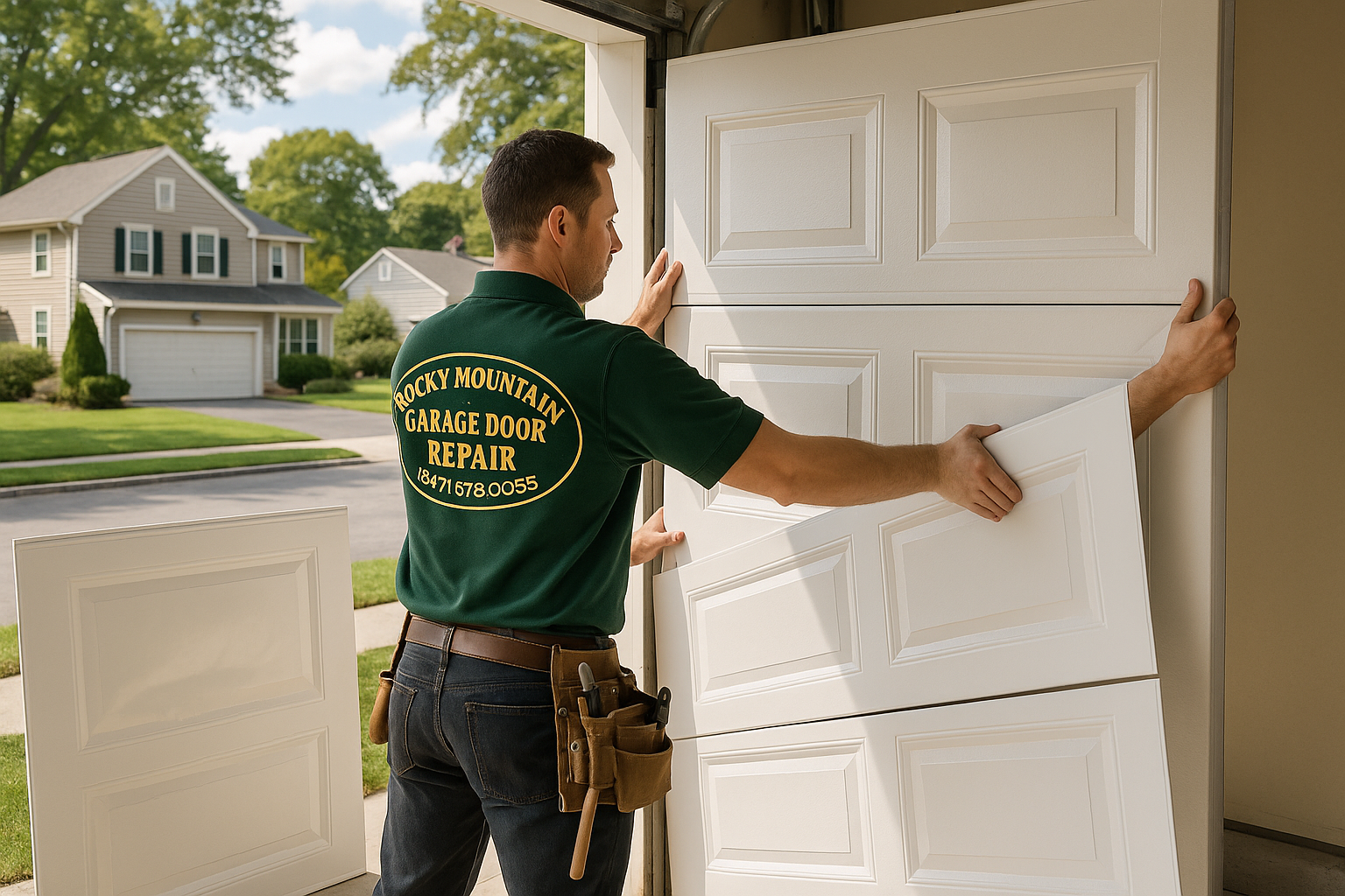 Garage Door Panel Replacement in Altadena