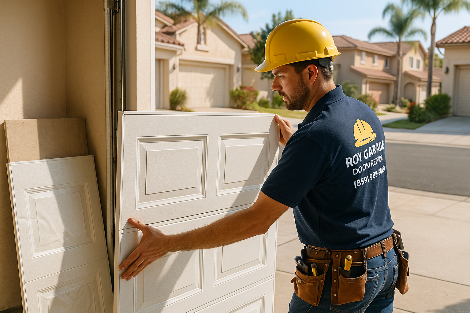 Garage Door Panel Replacement