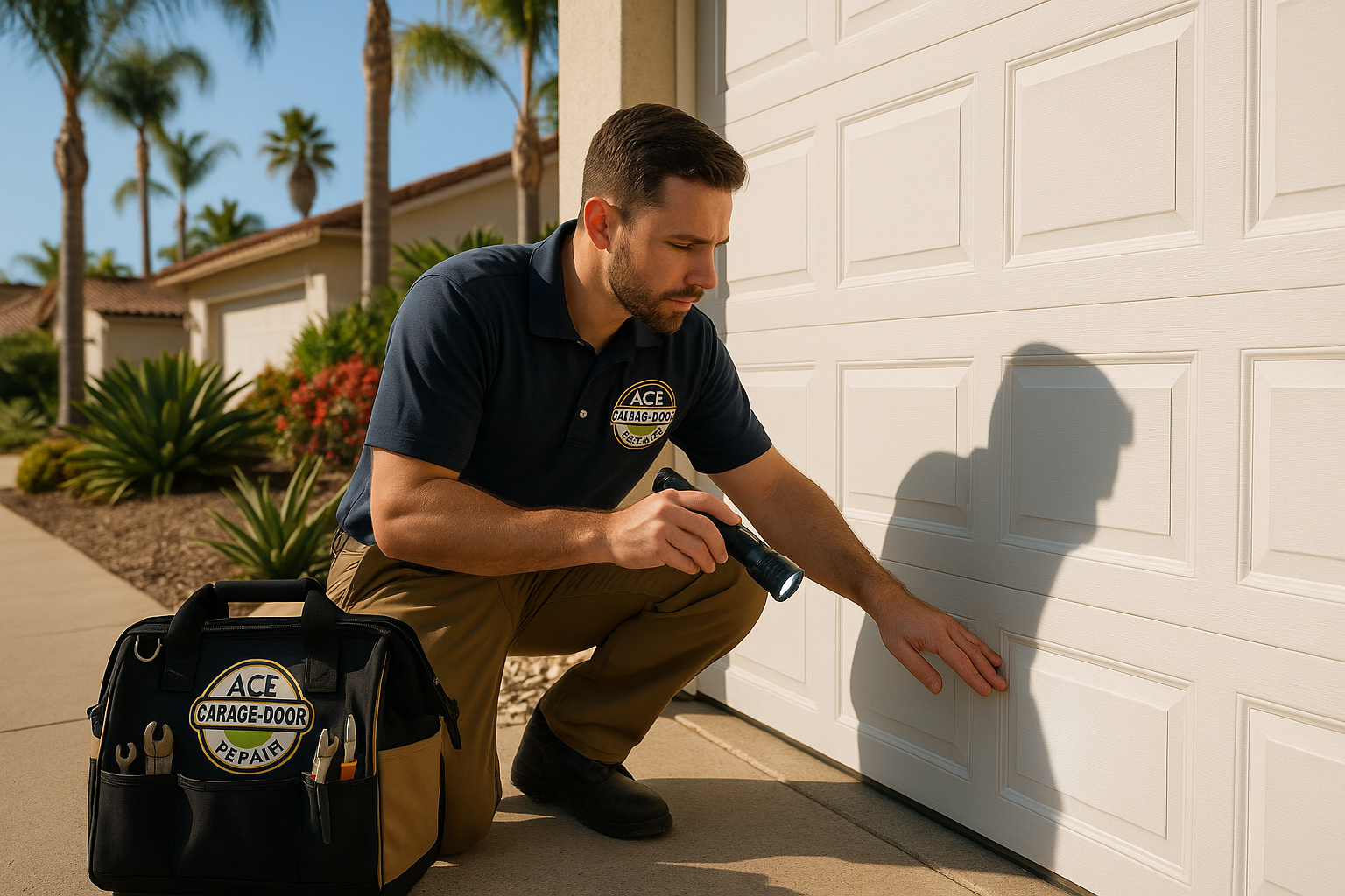 Garage door work in Chino Hills