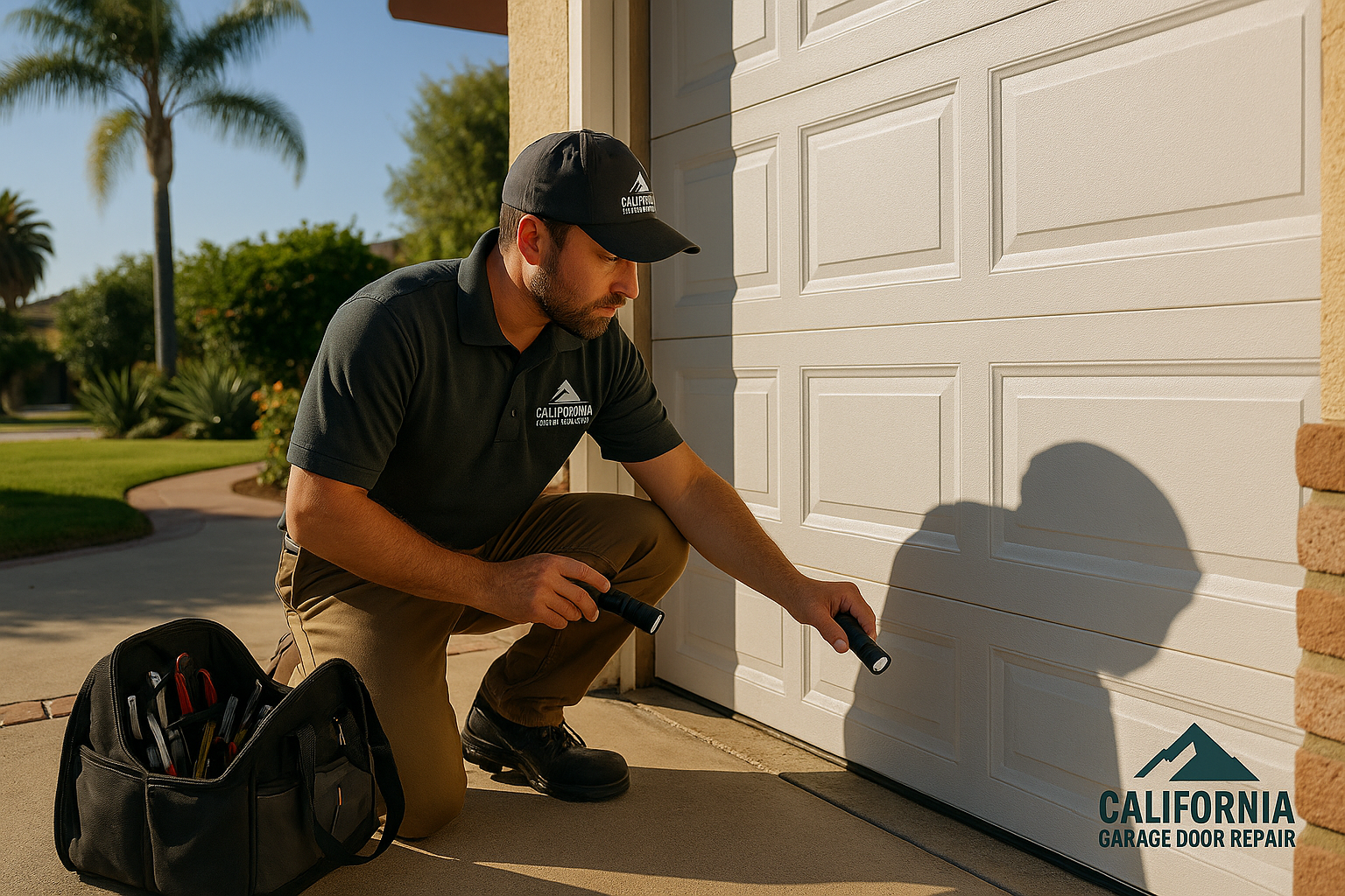 Garage door work in Los Angeles