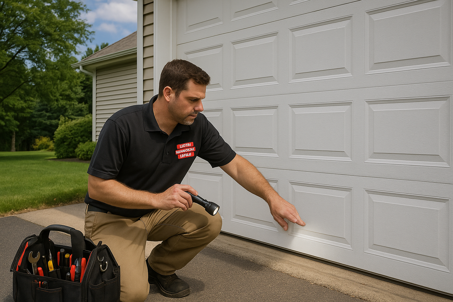Garage door work in Glendale