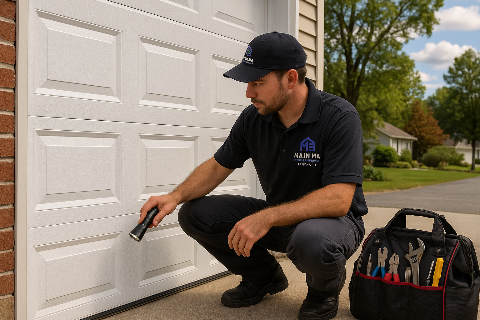 Garage door work in Commerce