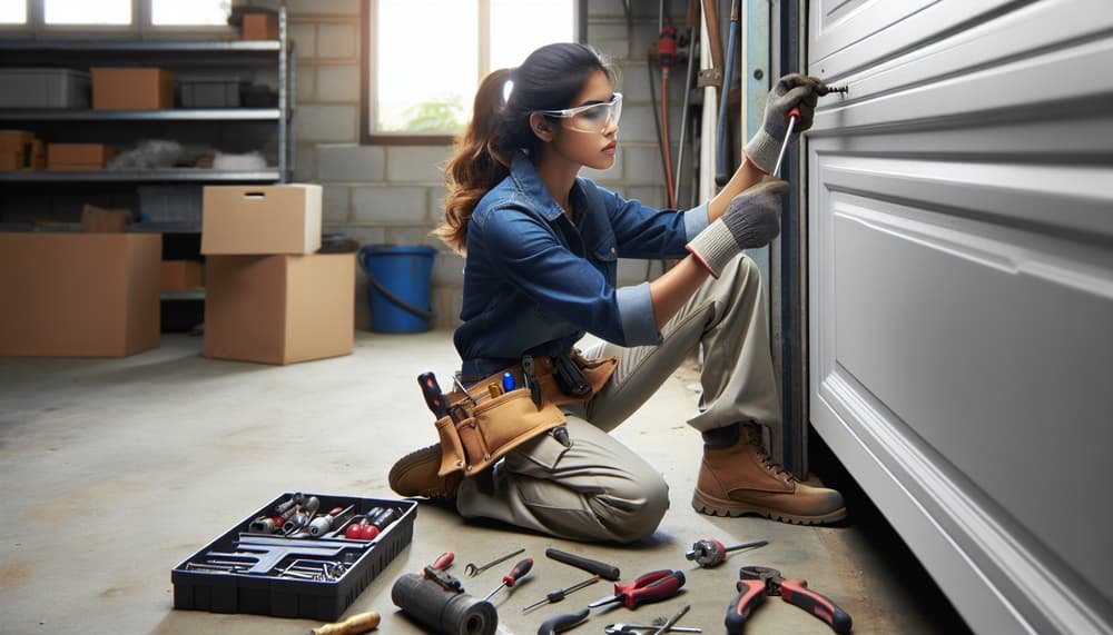 Garage door work in Placentia