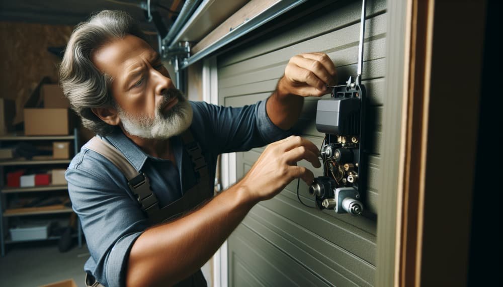 Garage door work in La Habra