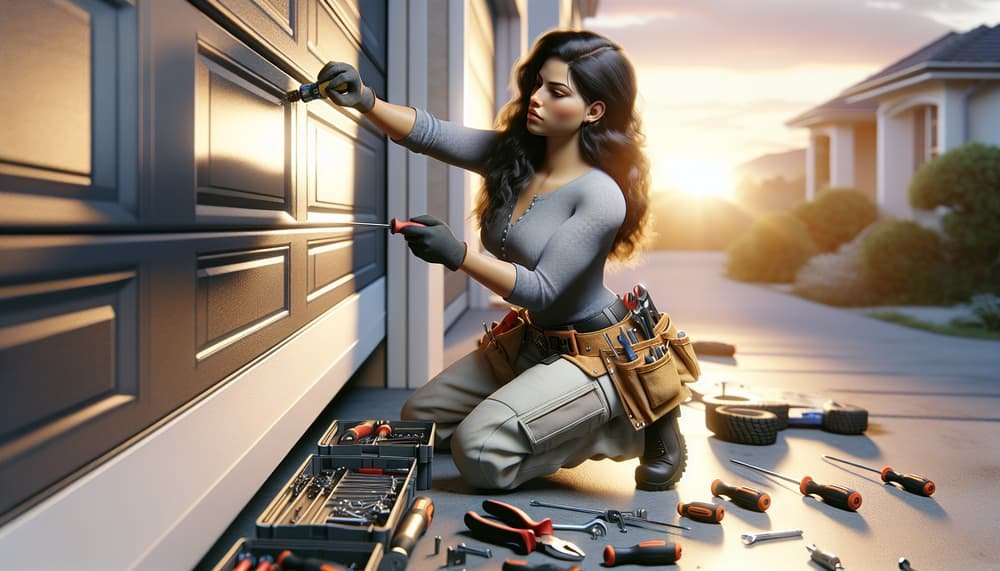 Garage door work in Cerritos