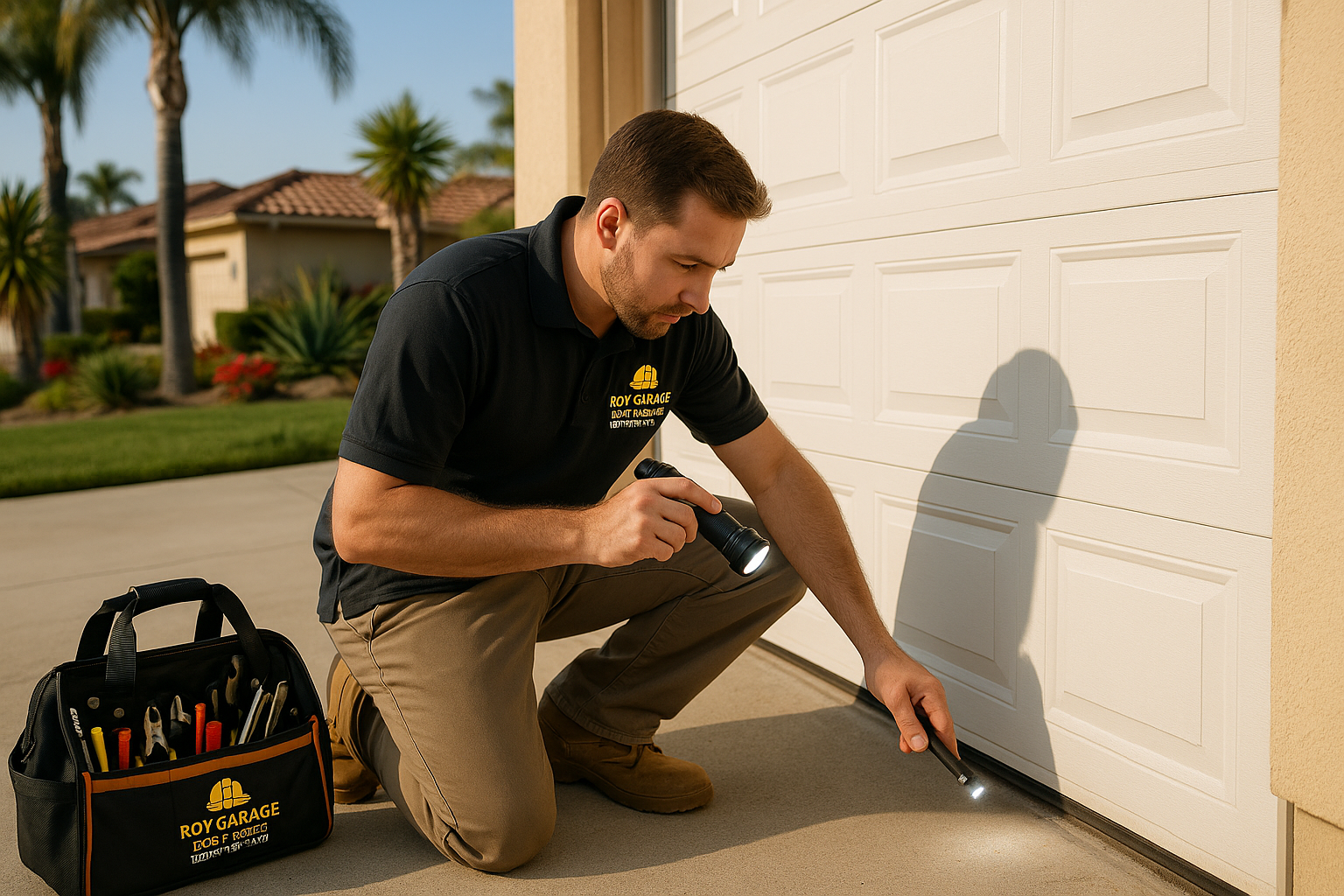 Garage door work in Monrovia