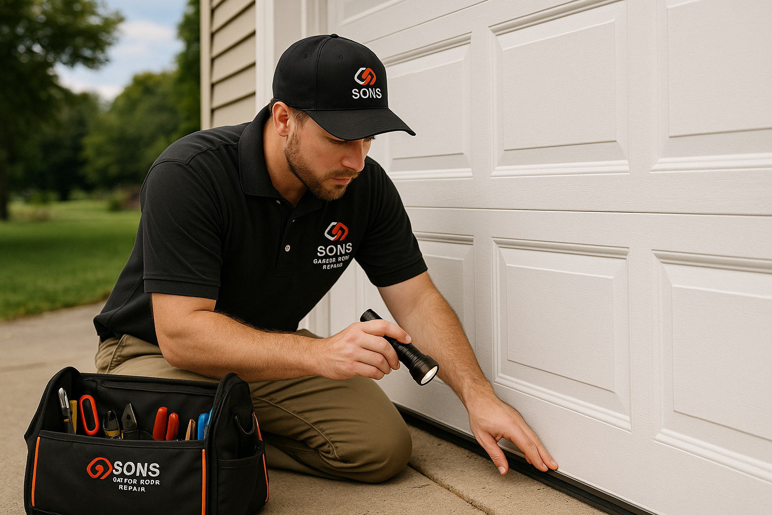 Garage door work in Yorba Linda