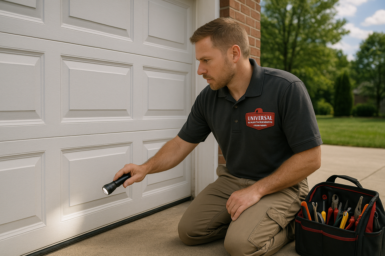 Garage door work in La Cañada Flintridge