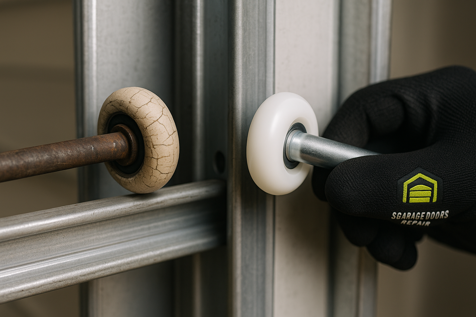 Garage Door Roller Replacement in Cerritos