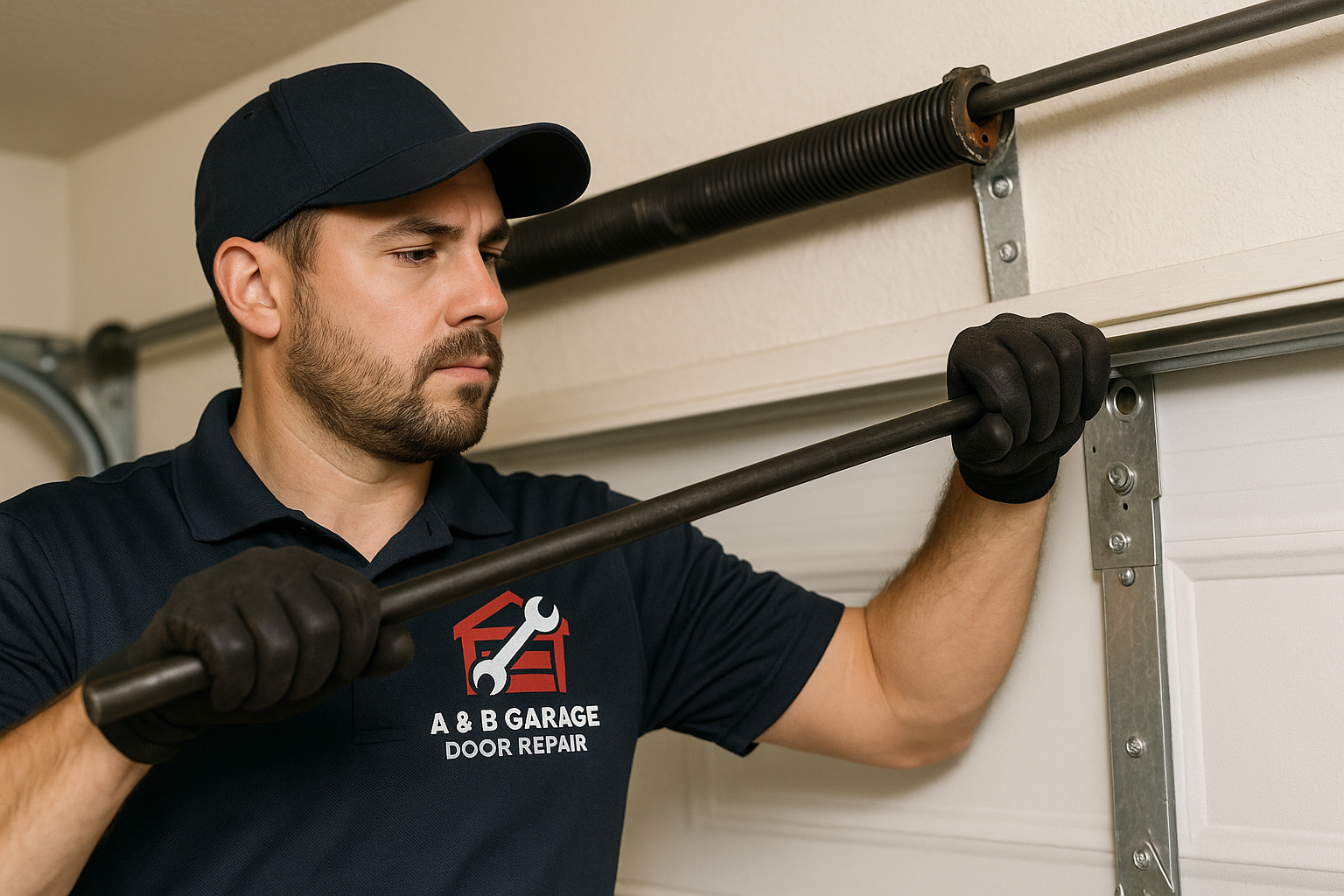 Garage Door Spring Repair in Commerce