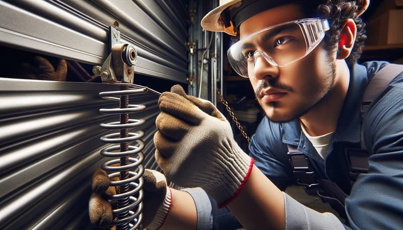Garage Door Spring Repair in Vernon