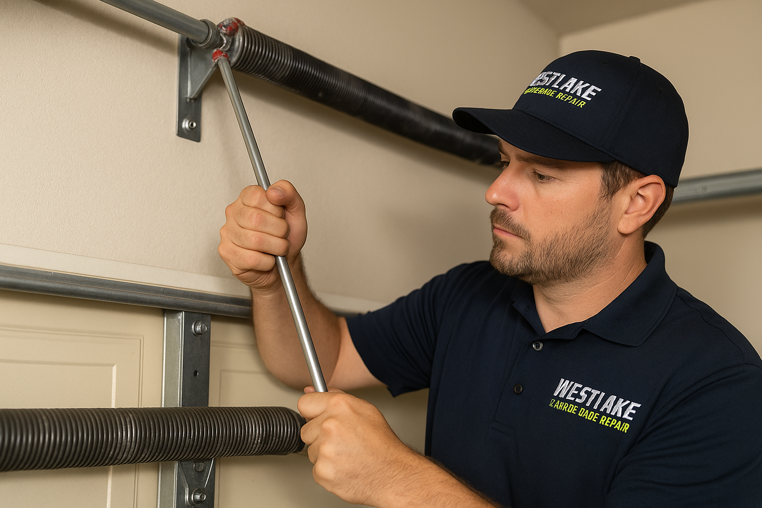 Garage Door Spring Repair in Bell