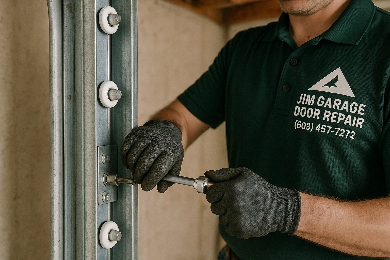 Garage Door Track Repair in Sierra Madre
